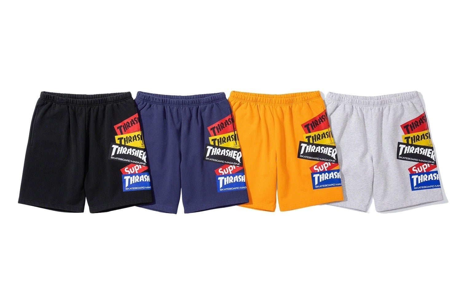 Supreme®/Thrasher® Multi Logo Sweatshort
